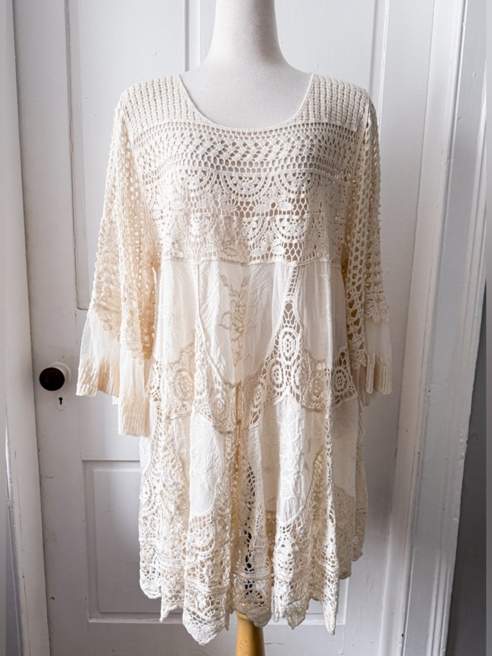 Bohemian Lace Layering Dress - Picture 2 of 8
